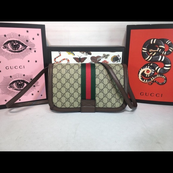 Vintage Gucci Crossbody Handbag - Picture 3 of 4
